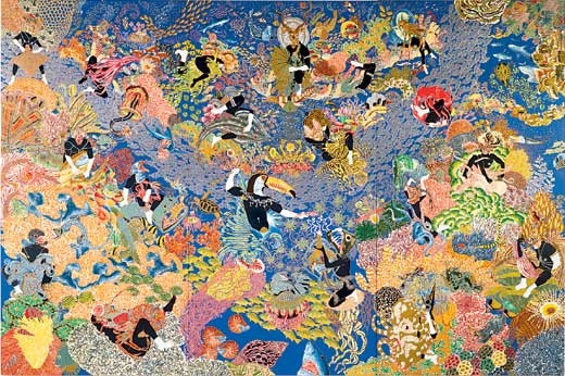 Raqib Shaw
The Garden of Earthly Delights III
2003
