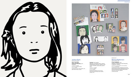 Julian Opie. Elena, schoolgirl (with lotus blossom). 2002

Julian Opie. Untitled (image not available)