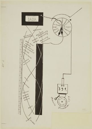 Francis Picabia
(French, 1879-1953)
Mouvement Dada
1919