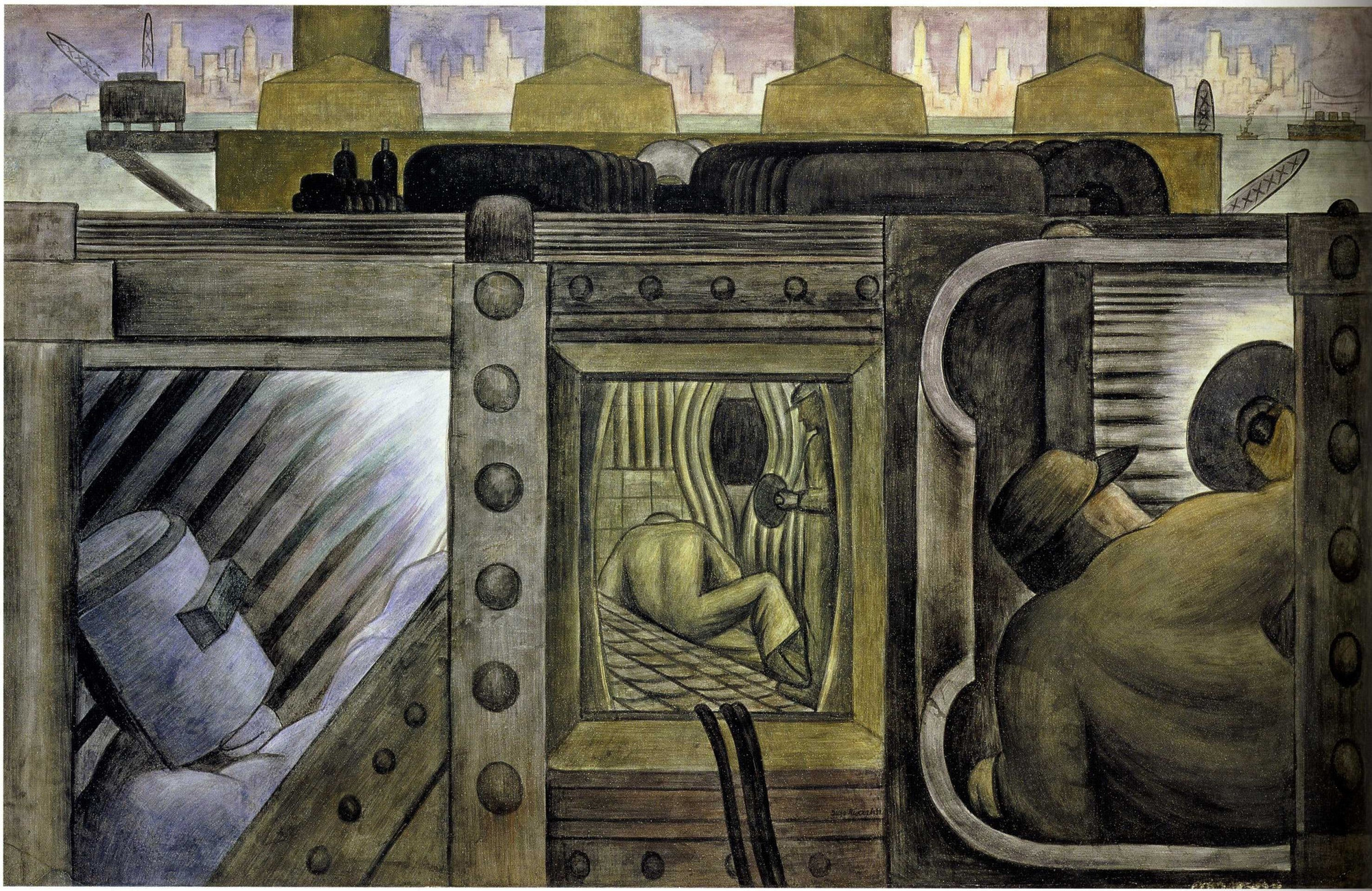 Fresco  
57 1/2 x 94" (146.1 x 238.8cm)  
Vicky and Marcos Micha Levy, Mexico.