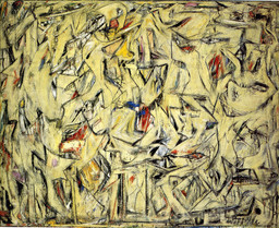 Oil on canvas
81 x 100" (205.7 x 254 cm)
The Art Institute of Chicago
Mr. and Mrs. Frank G. Logan Purchase Prize Fund, Gift of Edgar J. Kaurfmann, Jr. and Mr and Mrs. Noah Goldowsky Jr.
© 2011 The Willem de Kooning Foundation / Artists Rights Society (ARS), New York