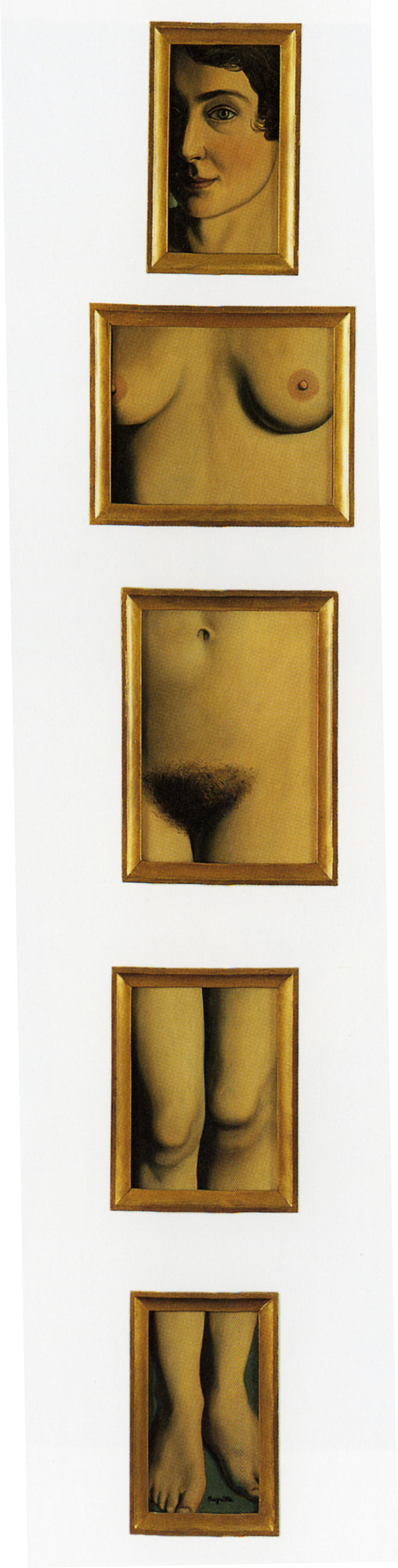 René Magritte. _L’Évidence éternelle (The Eternally Obvious)._ Paris, 1930