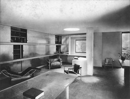 Interior recreation of the music pavilion for the Villa Church, Ville d’Avray. 1927–29.