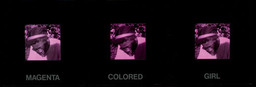 Carrie Mae Weems
American, born 1953
Magenta Colored Girl
1988