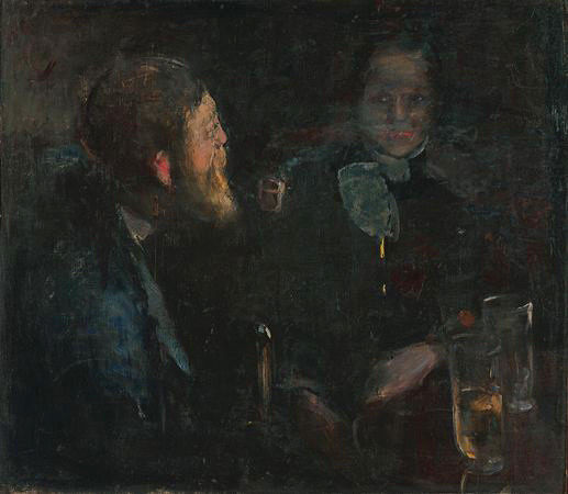 Edvard Munch. Tête-à-Tête. 1885
