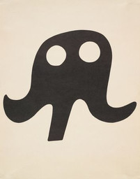 Jean Arp (Hans Arp)
(French, born Germany (Alsace), 1886-1966)
Moustache Hat from Arpaden Portfolio
1923