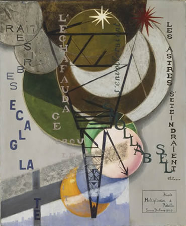 Suzanne Duchamp
(French, 1889-1963)
Broken and Re-Established Multiplication (Multiplication brisée et rétablie)
1918-19