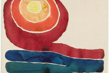 Georgia O'Keeffe (American, 1887–1986) Evening Star, No. III (1917) Watercolor on paper mounted on board 8 7/8 x 11 7/8" (22.7 x 30.4 cm) Mr. and Mrs. Donald B. Straus Fund