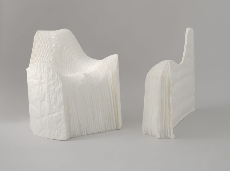 Tokujin Yoshioka. _Honey-Pop Armchair_. 2000