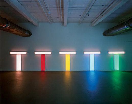 Dan Flavin
American, 1933-1996
untitled (to Don Judd, colorist), 1-5
1987
