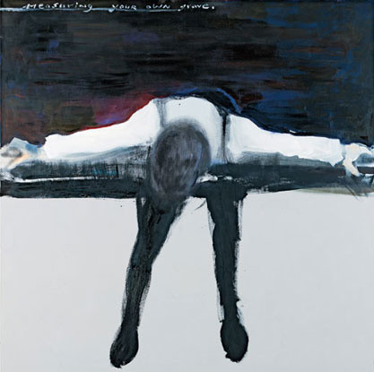Marlene Dumas. Measuring Your Own Grave. 2003