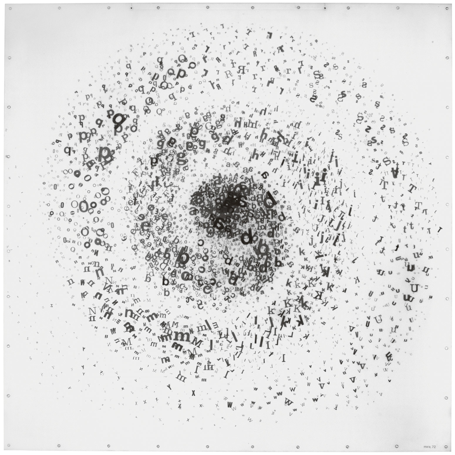 Untitled from the series Objectos gráficos (Graphic objects)