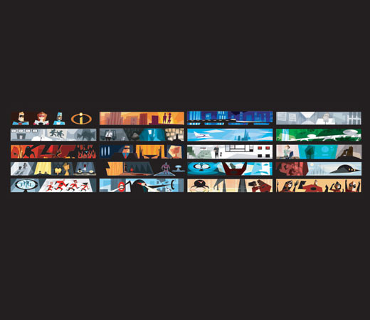 Lou Romano
Colorscript
The Incredibles, 2004