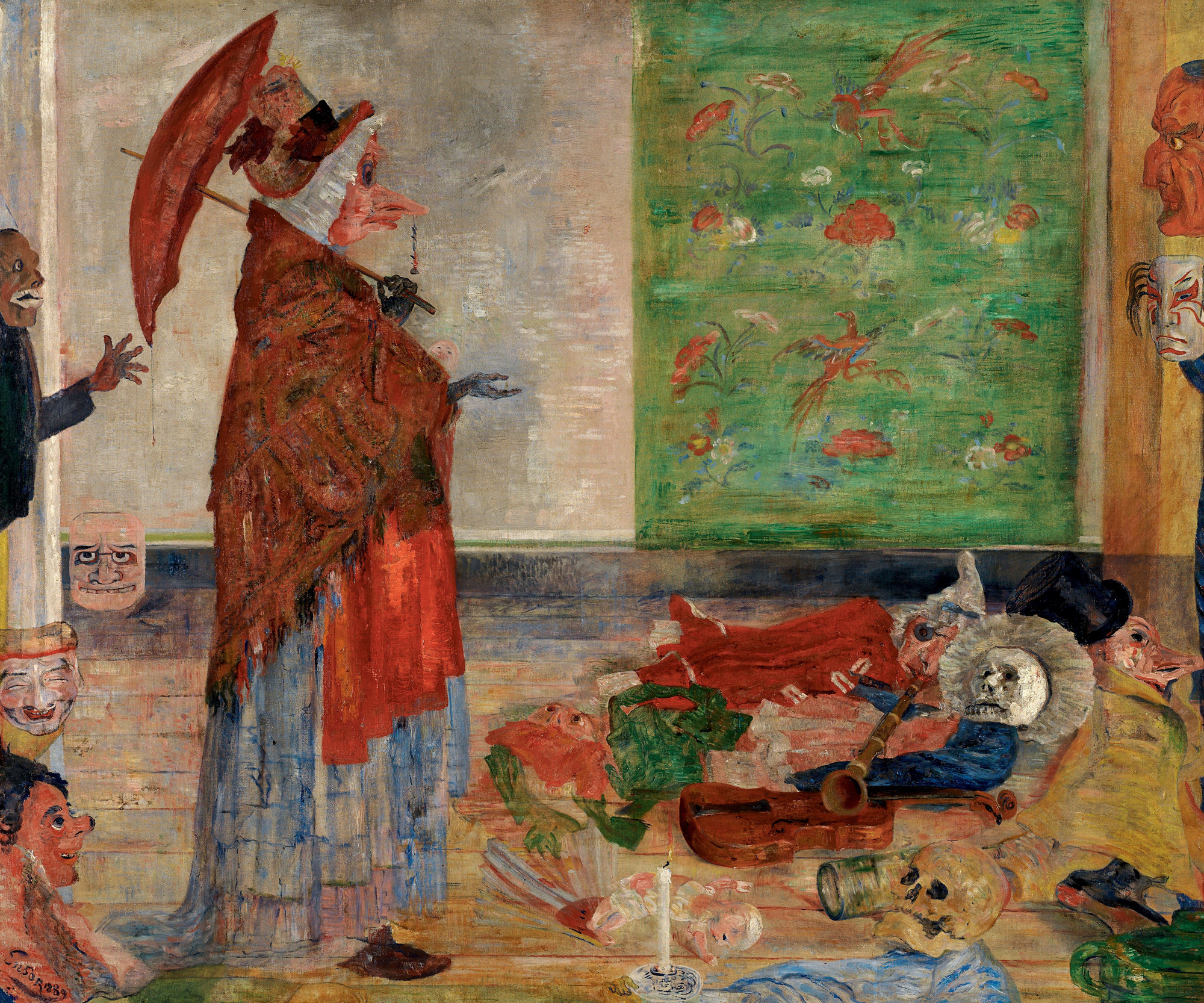 James Ensor. Astonishment of Mask Wouse