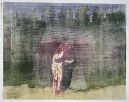 Edvard Munch. Towards the Forest I. 1897
