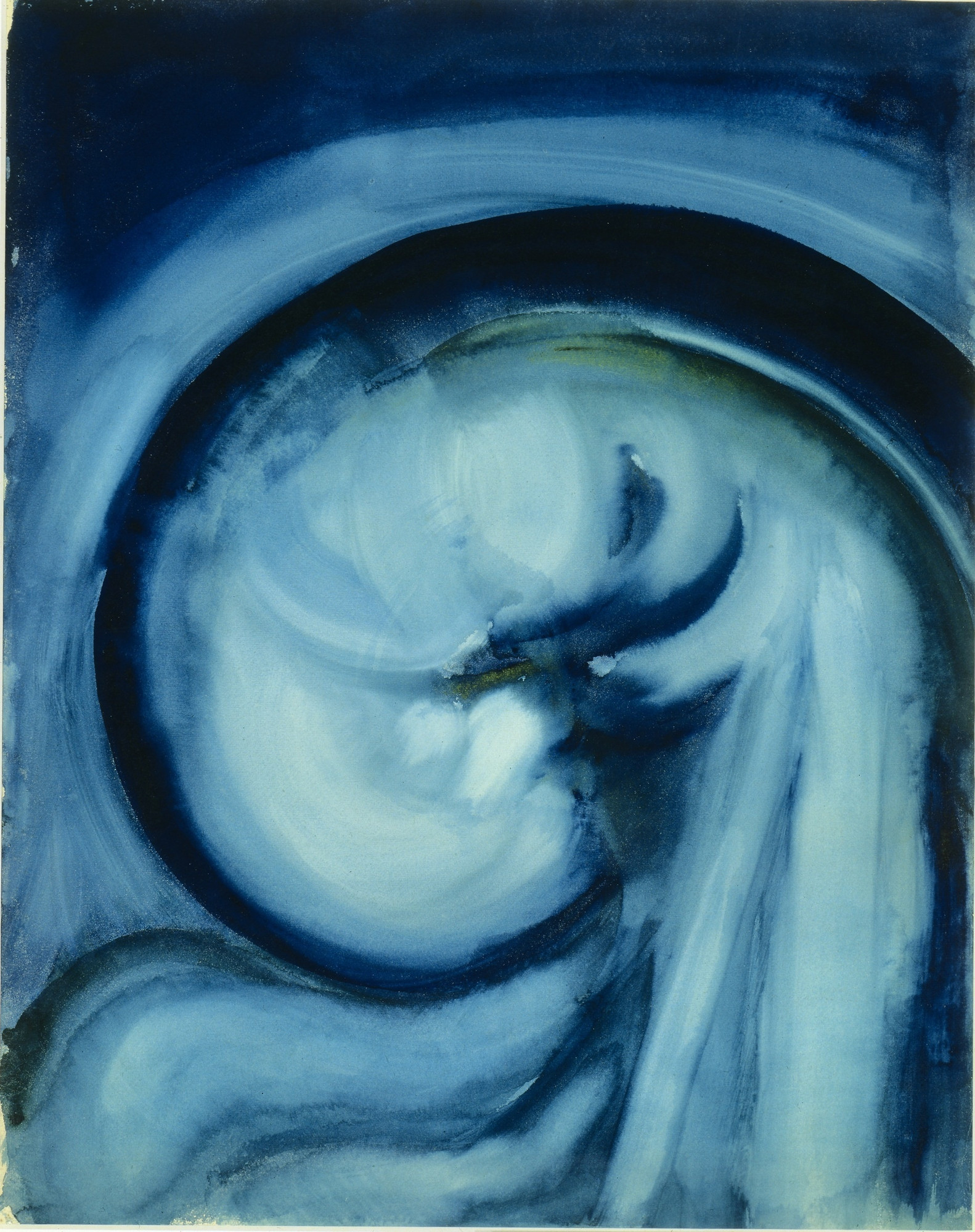 Watercolor on paper  
 The Georgia O’Keeffe Museum, Santa Fe. Gift of the Burnett Foundation