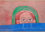 Philip Guston. Source. 1976. Oil on canvas, 6' 3" x 9' 9" (190.5 x 297.2 cm). Gift of Edward R. Broida in honor of Uncle Sidney Feldman. © 2018 The Estate of Philip Guston