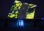 U.S. Premiere of Florian Hecker and Mark Leckey's Hecker Leckey Sound Voice Chimera on November 22, 2015. Presented at MoMA PS1 as part of VW Sunday Sessions 2015-2016. Photograph: Charles Roussel.