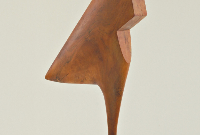 Constantin Brâncuși. The Cock. 1924. Cherry, 47 5/8 x 18 1/4 x 5 3/4" (121 x 46.3 x 14.6 cm). Gift of LeRay W. Berdeau. © Succession Brâncuși - All rights reserved (ARS) 2018
