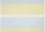 Agnes Martin. With My Back to the World. 1997. Synthetic polymer paint on canvas, six panels, each 60 x 60" (152.5 x 152.5 cm). Fractional and promised gift of the Ovitz Family Collection. © 2019 Estate of Agnes Martin / Artists Rights Society (ARS), New York