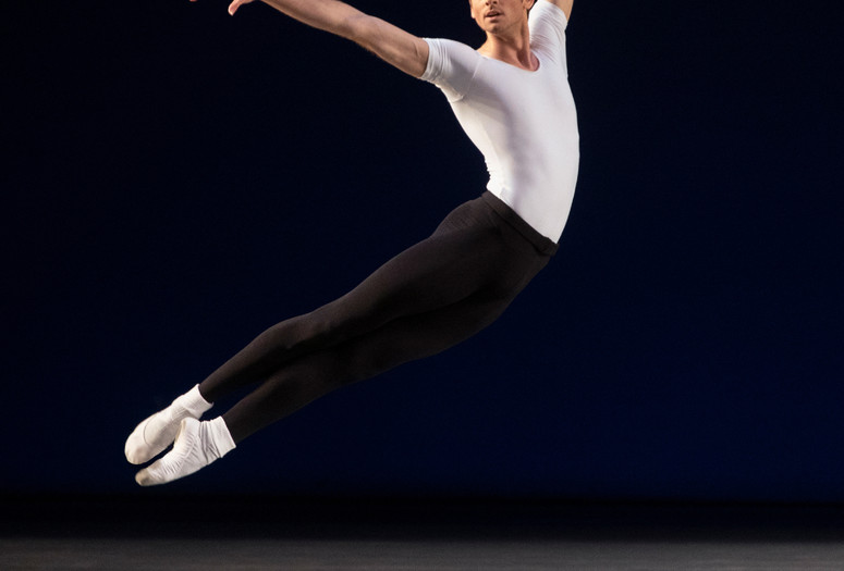 Peter Walker in George Balanchine’s Agon. Photograph: Erin Baiano