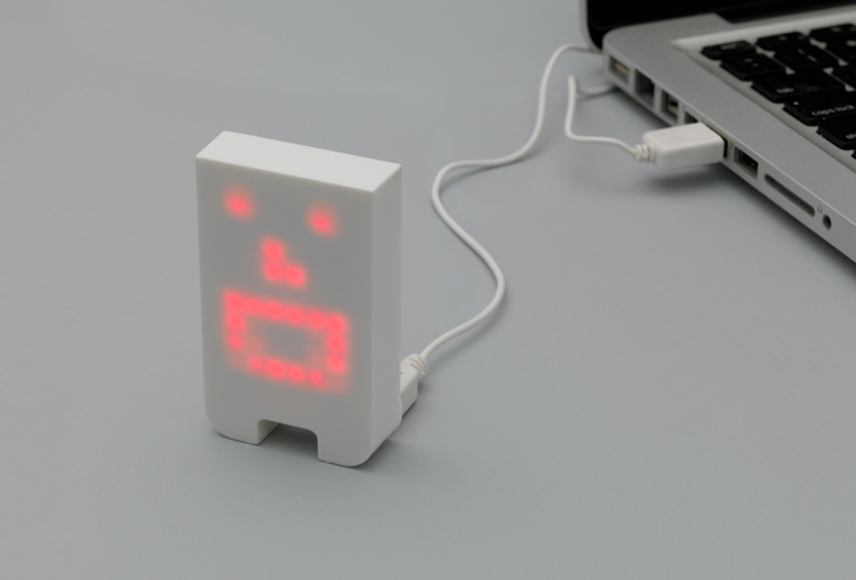 Crispin Jones. Tengu. 2007. ABS plastic and electronics, 2 3/4 x 1 11/16 x 9/16" (7 x 4.3 x 1.5 cm). Gift of the designer