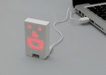 Crispin Jones. Tengu. 2007. ABS plastic and electronics, 2 3/4 x 1 11/16 x 9/16" (7 x 4.3 x 1.5 cm). Gift of the designer
