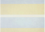 Agnes Martin. With My Back to the World. 1997. Synthetic polymer paint on canvas, six panels, each 60 x 60" (152.5 x 152.5 cm). Fractional and promised gift of the Ovitz Family Collection. © 2019 Estate of Agnes Martin/Artists Rights Society (ARS), New York
