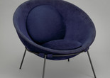 Lina Bo Bardi. Poltrona Bowl chair. 1951. Steel and fabric, 21 5/8 × 33 1/16 × 33 1/16" (55 × 84 × 84 cm). Committee on Architecture and Design Funds