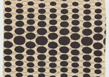 Joel Robinson. Ovals textile. c.1951-1955. Screenprinted linen, 50 × 34" (127 × 86.4 cm). Manufacturer: L. Anton Maix Fabrics, New York, NY. Committee on Architecture and Design Funds