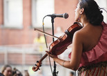 Warm Up on August 13, 2016, presented at MoMA PS1 as part of Warm Up 2016. Photo by Charles Roussel.