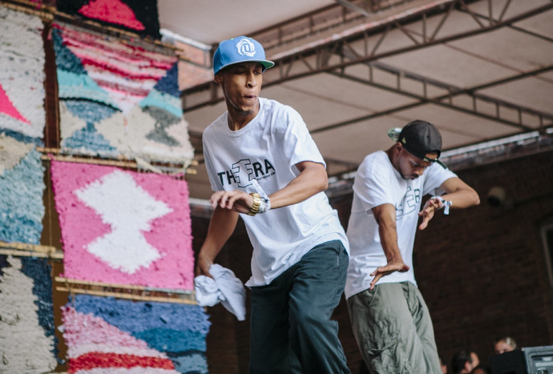 Warm Up on August 23, 2014, presented at MoMA PS1 as part of Warm Up 2014. Photo courtesy of MoMA PS1.