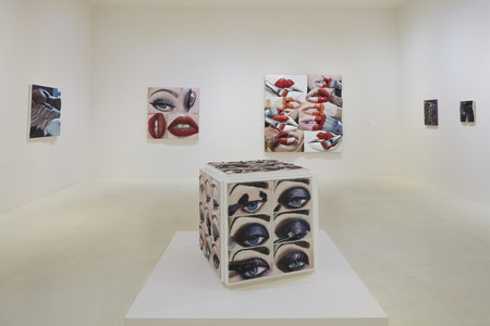 Installation view of Gina Beavers: The Life I Deserve, on view at MoMA PS1, New York from June 9–September 2, 2019. Image courtesy MoMA PS1. Photo: Matthew Septimus
