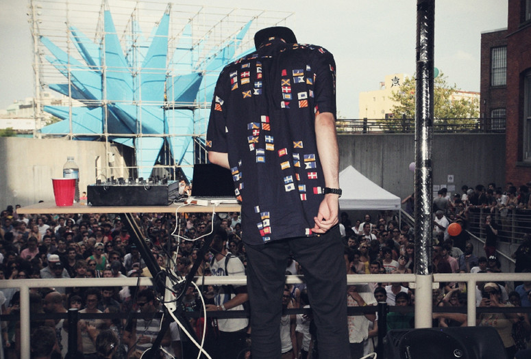 Warm Up on August 11, 2012, presented at MoMA PS1 as part of Warm Up 2012. Photo by Charles Roussel.