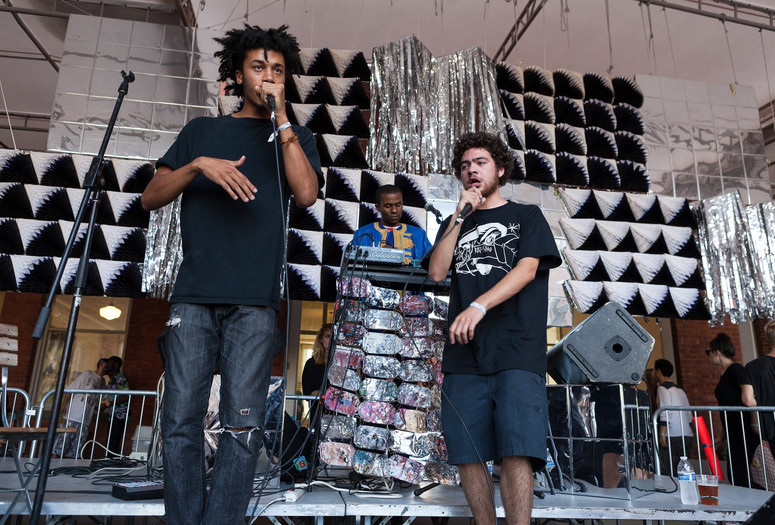 Warm Up on August 3, 2013, presented at MoMA PS1 as part of Warm Up 2013. Photo courtesy of MoMA PS1.