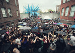 Warm Up on August 11, 2012, presented at MoMA PS1 as part of Warm Up 2012. Photo by Charles Roussel.