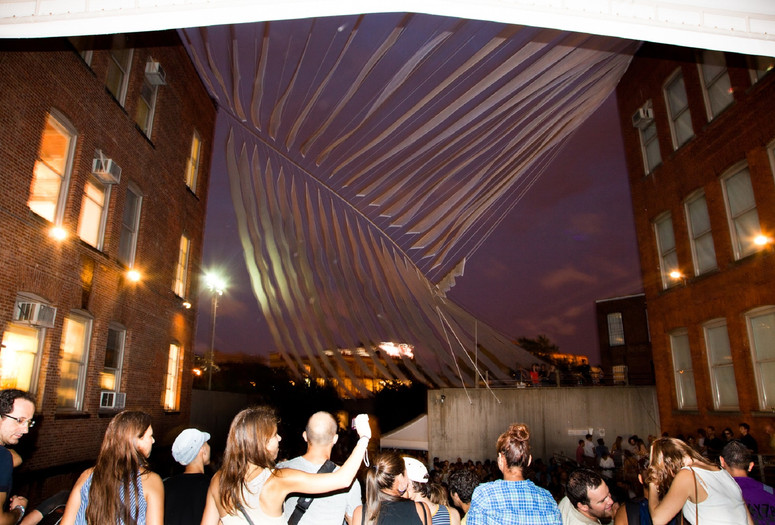 Warm Up on August 6, 2011, presented at MoMA PS1 as part of Warm Up 2011. Photo by Jacqueline Innacone.