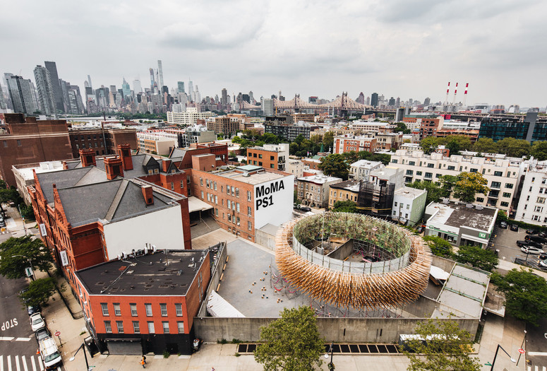 Young Architects Program 2019 Installation, Hórama Rama, by Pedro &amp; Juana. Photo by Pablo Enriquez.
