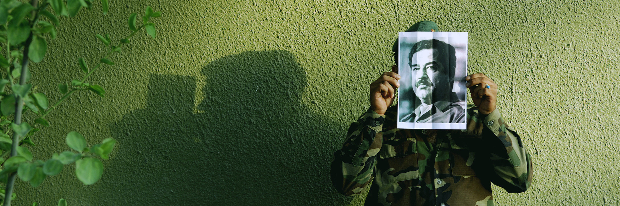 Jamal Penjweny. Saddam is Here. 2010. 23 2/3 ×31 ½" (60 ×80 cm). Courtesy the artist