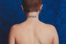 Catherine Opie. Dyke. 1993. Chromogenic color print, 40 × 30" (101.6 × 76.2 cm). Committee on Photography Fund and gift of Agnes Gund. © 2019 Catherine Opie