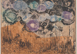 Betye Saar. Amid Hallucinatory Moons. 1962. Etching with relief printing, plate: 14 15/16 × 19 3/16" (37.9 × 48.8 cm); sheet: 16 5/16 × 20 7/8" (41.4 × 53.1 cm). Gift of Julie and Bennett Roberts, Roberts Projects, Los Angeles