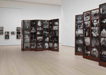 Dayanita Singh. Museum of Chance. 2013. 162 pigmented inkjet prints and teak structures. Acquired with support from The Contemporary Arts Council of The Museum of Modern Art, The Modern Women's Fund, and Committee on Photography Fund. The Museum of Modern Art, New York © 2019 Dayanita Singh. Courtesy of the Frith Street Gallery, London. Photographer: John Wronn