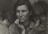 Dorothea Lange. Migrant Mother, Nipomo, California. March 1936. Gelatin silver print, 11 1/8 x 8 9/16" (28.3 x 21.8 cm). The Museum of Modern Art, New York. Purchase