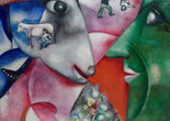Marc Chagall. I and the Village. 1911. Oil on canvas. 6' 3 5/8" x 59 5/8" (192.1 x 151.4 cm). Mrs. Simon Guggenheim Fund. © 2019 Artists Rights Society (ARS), New York / ADAGP, Paris
