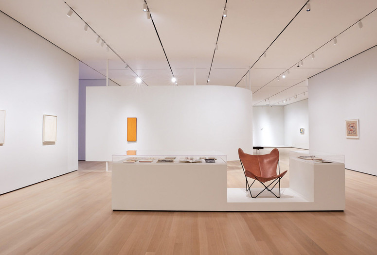 Installation view of Sur moderno: Journeys of Abstraction―The Patricia Phelps de Cisneros Gift, The Museum of Modern Art, New York, October 21, 2019 – March 14, 2020. © 2019 The Museum of Modern Art. Photo: Heidi Bohnenkamp