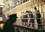 Gordon Parks. Untitled, San Quentin, California. 1957. Pigmented inkjet print, printed 2019, 11 7/8 × 17 15/16" (30.1 × 45.6 cm). The Family of Man Fund. © 2020 Gordon Parks Foundation