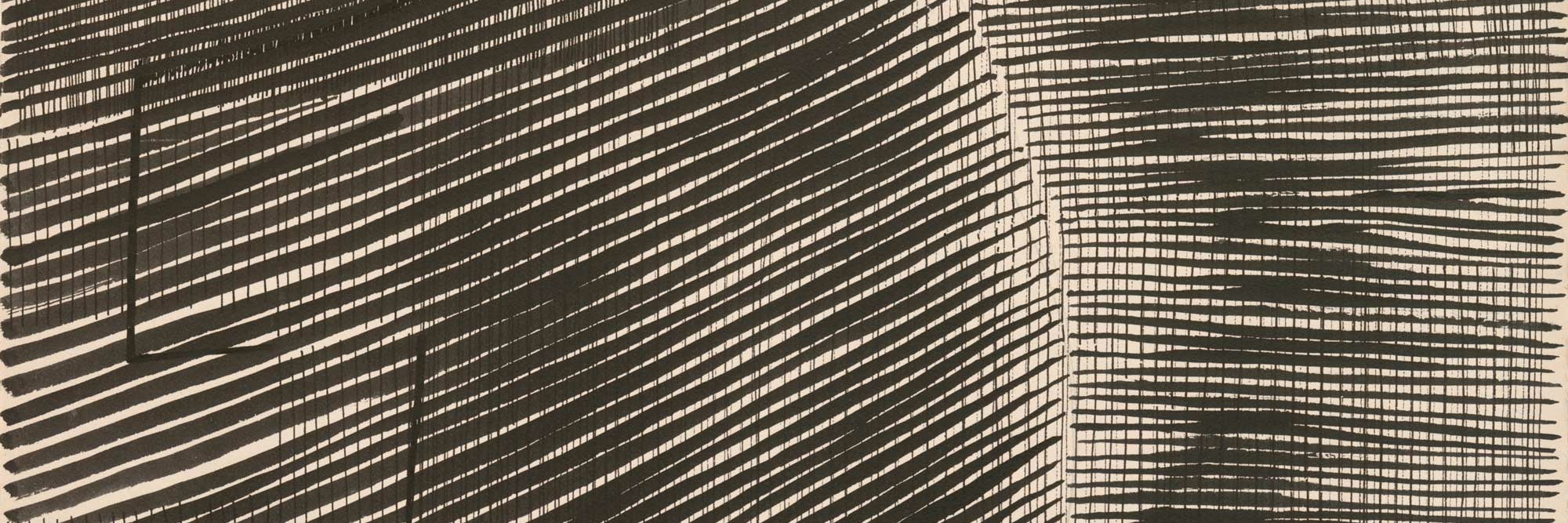 Gego (Gertrud Goldschmidt). Untitled. 1963. Ink on paper, 30 × 22" (76.2 × 55.9 cm). The Museum of Modern Art, New York. Committee on Drawings Funds. © 2021 Fundación Gego
