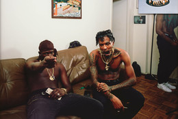 Deana Lawson. Nation. 2017. Pigmented inkjet prints, 55 1/2 × 67 1/4" (141 × 170.8 cm). Committee on Photography Fund. © 2019 Deana Lawson