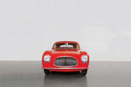 Pininfarina (Battista “Pinin” Farina). Cisitalia 202 GT Car. 1946. Aluminum body, 49 × 57 5/8 × 158" (124.5 × 146.4 × 401.3 cm). Manufacturer: S.p.A. Carrozzeria Pininfarina, Torino, Italy. The Museum of Modern Art, New York. Gift of the manufacturer