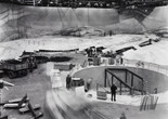 Robert Cumming. Snow Scene Under Construction; Feature Film, “It’s a Wonderful Life” - Stage # 12. 1977. Gelatin silver print, 7 11/16 × 9 3/4" (19.5 × 24.8 cm). The Museum of Modern Art, New York. Gift of Albert Dorskind. © Robert Cumming/Licensed by VAGA, New York. Photo: John Wronn